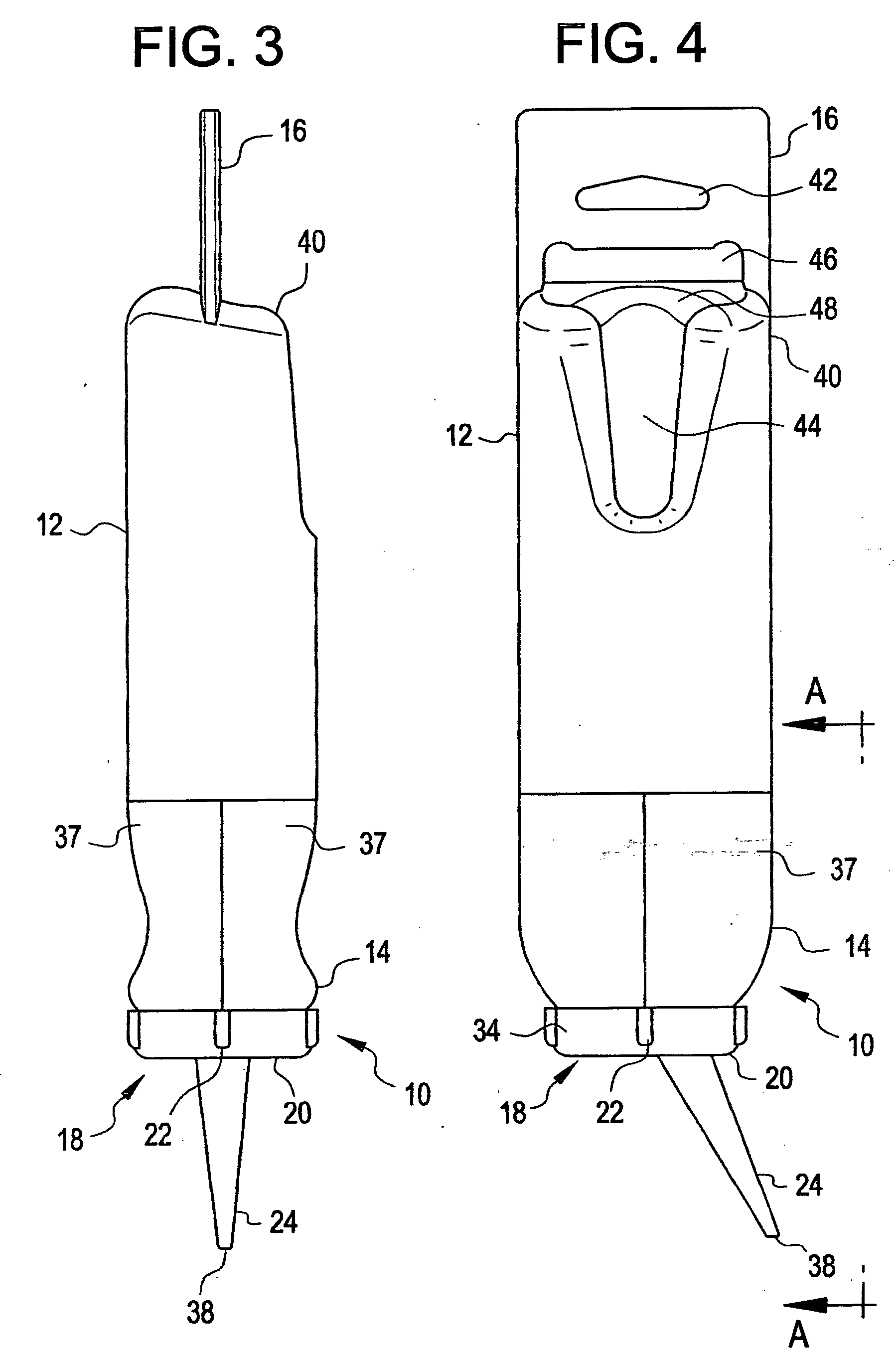 Viscous fluid dispenser with smoothing blade notch