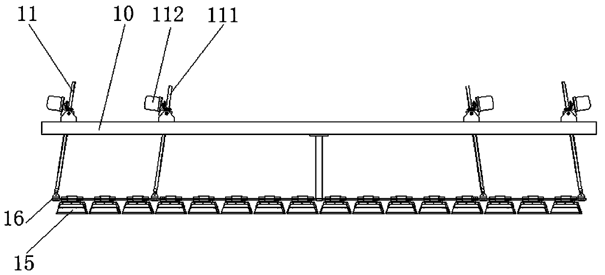 Bent toughened glass forming equipment and method