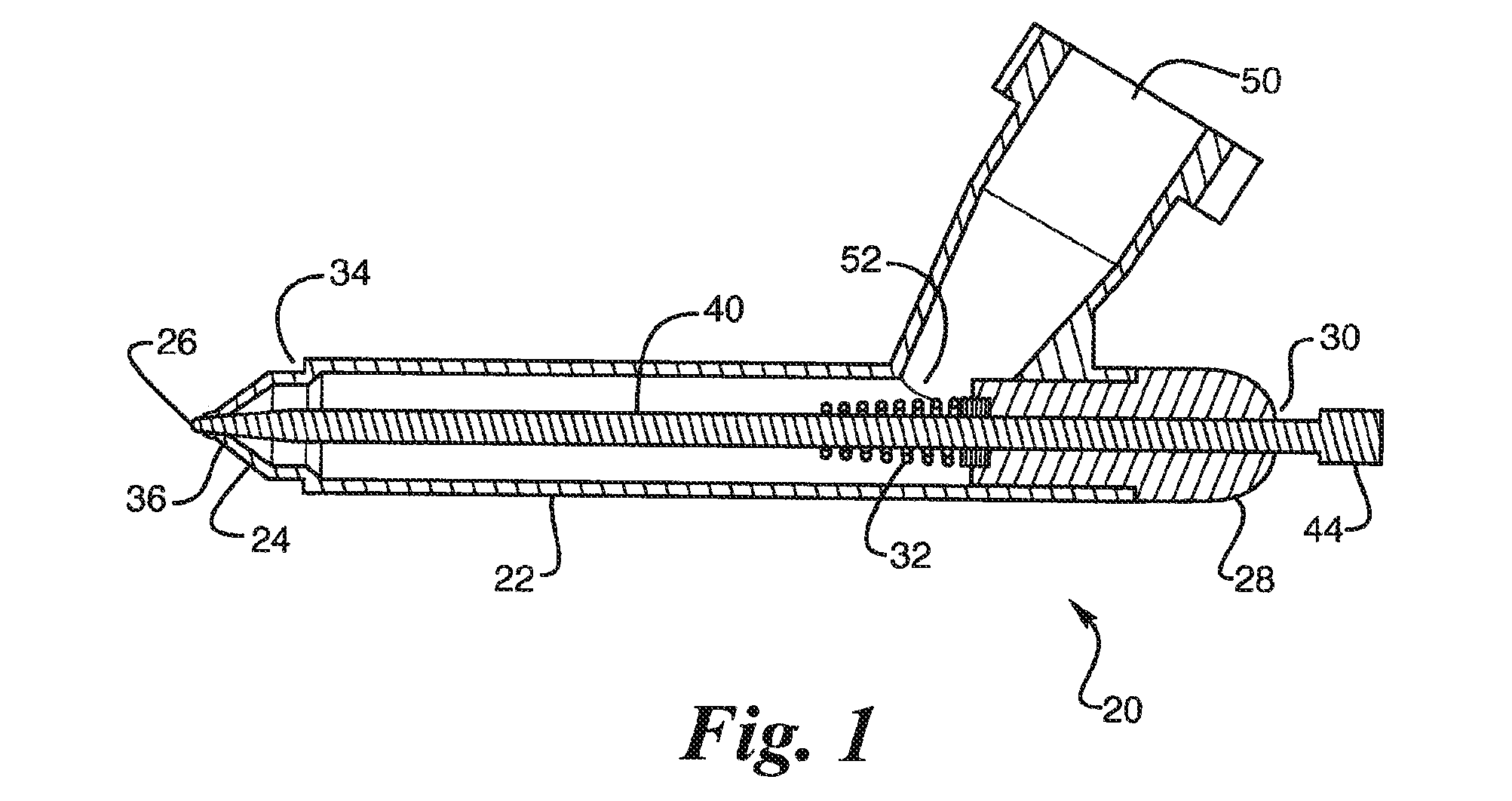 Spray gun with paint cartridge