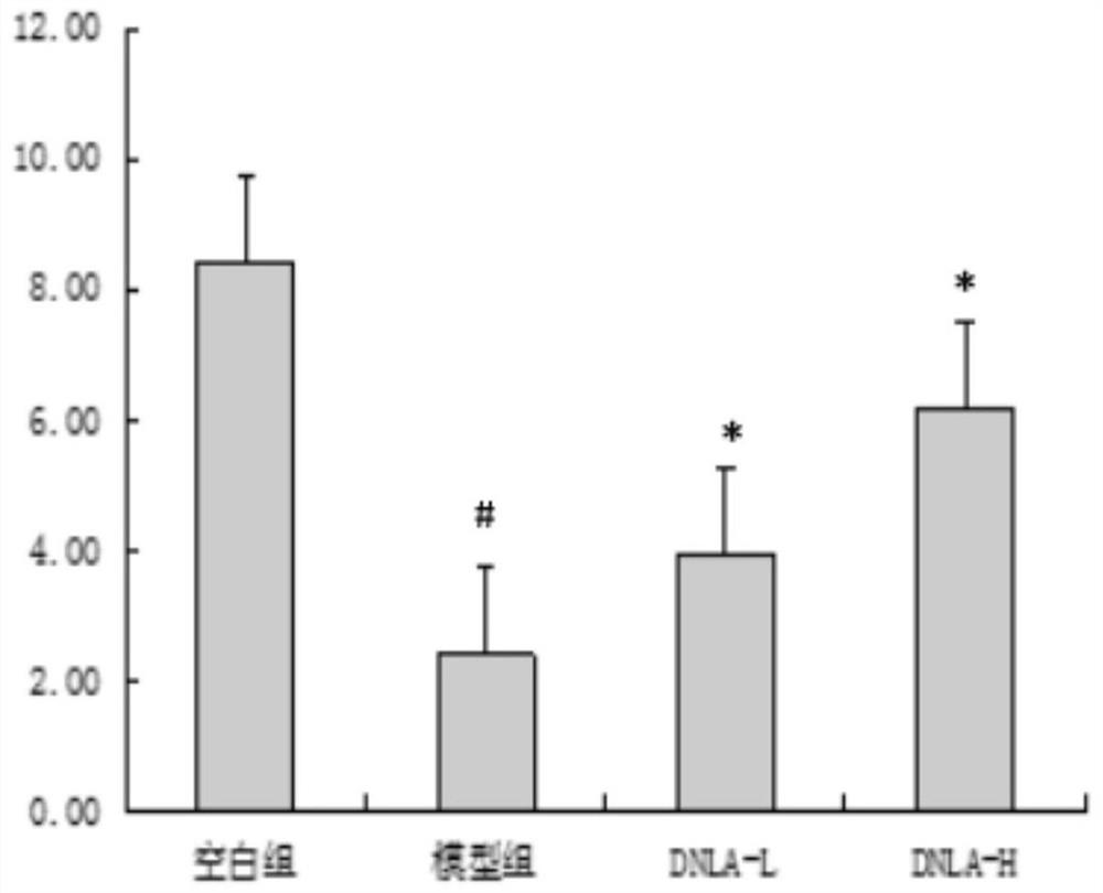 Application of a kind of total alkaloids of Dendrobium nobile