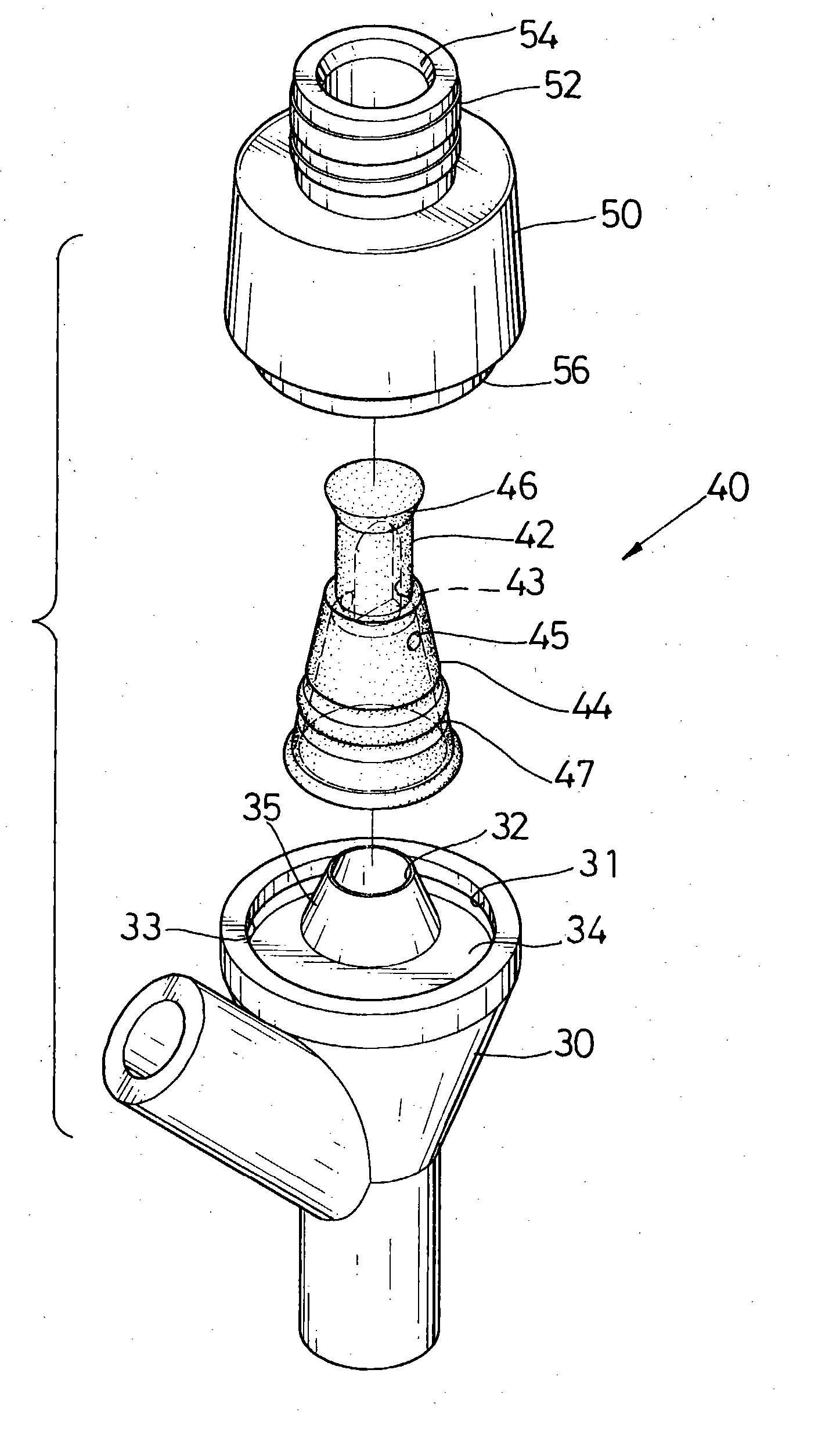 Injection joint for an intravenous (IV) device tube