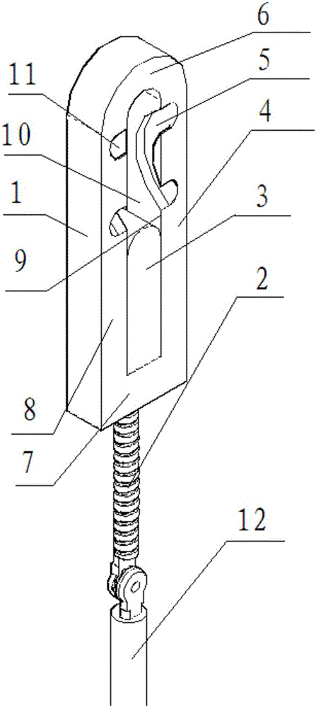 U-shaped screw rod insulation installer