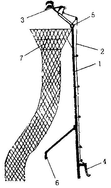 Overhead fruit picking device