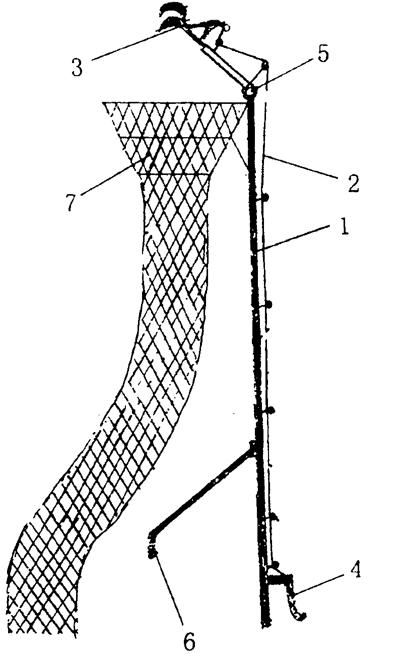 Overhead fruit picking device