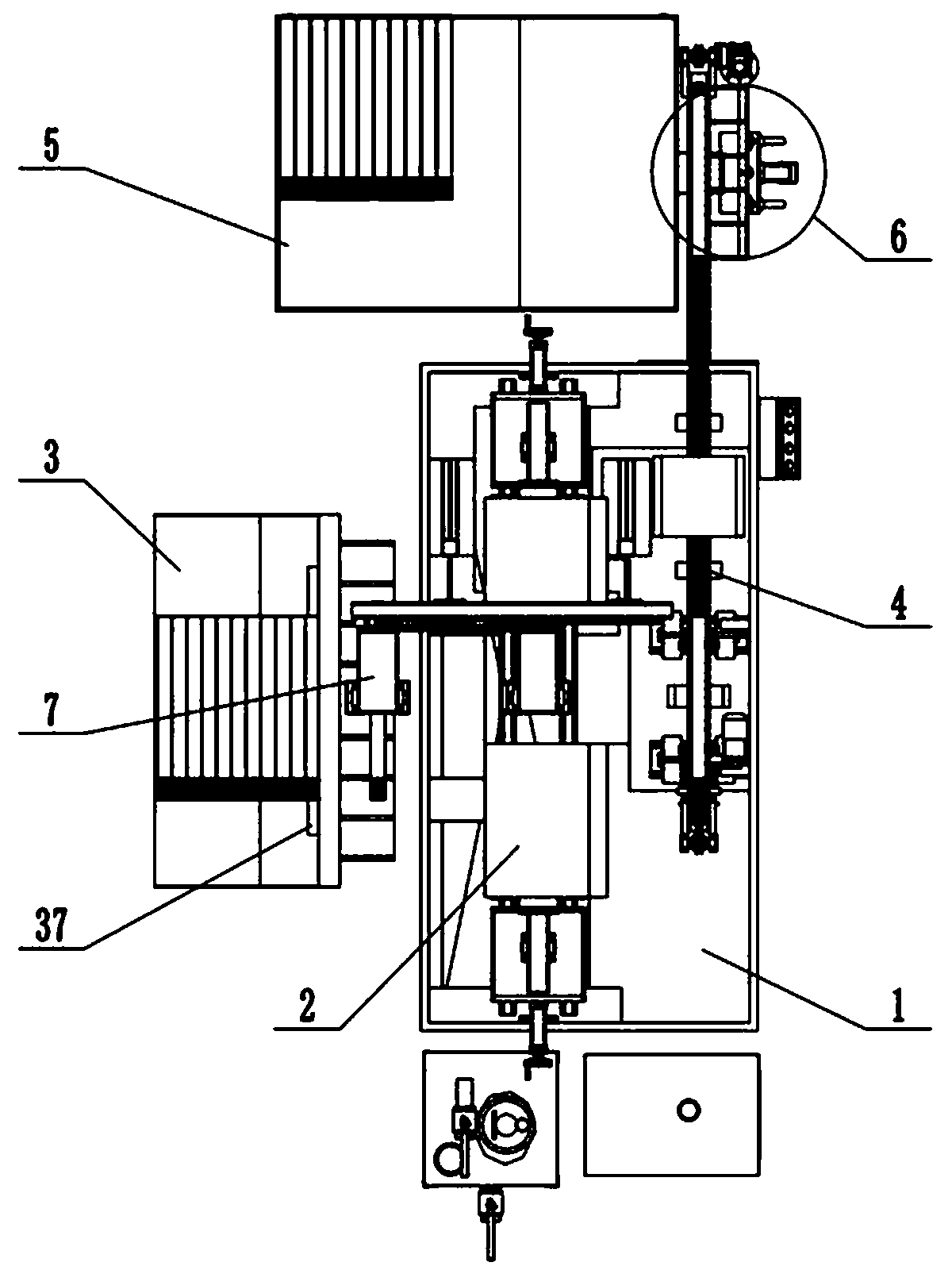 Anti-radiation automatic flaw-inspecting machine