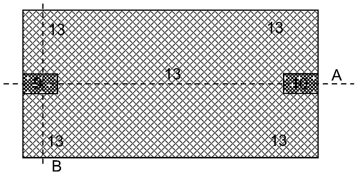 H-shaped gate-controlled source-drain symmetrical interchangeable tunneling transistor and manufacturing method thereof