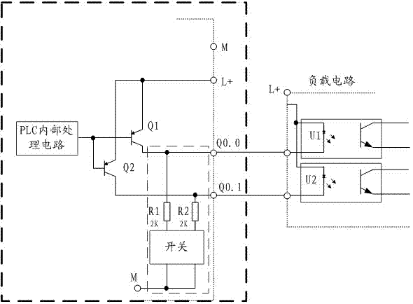 PLC (programmable logic controller) with level signal output mode configuration function