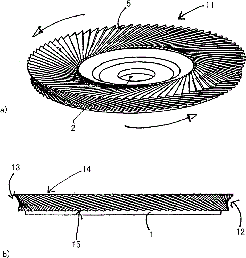 Method for manufacturing flap wheel