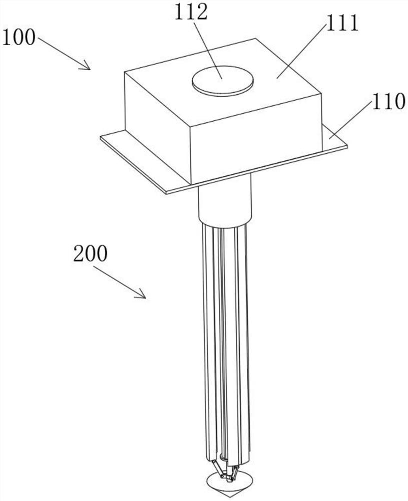 High abrupt slope real-time online monitoring device