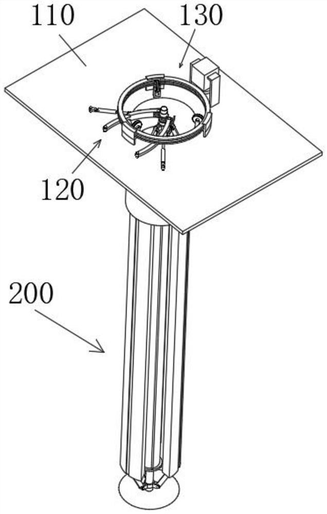 High abrupt slope real-time online monitoring device