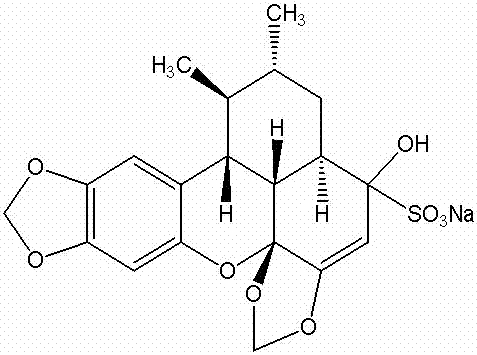 Sauchinone sulfonate or sauchinone and geniposide composition and application thereof in preparing liver protection medicine or senile dementia medicine