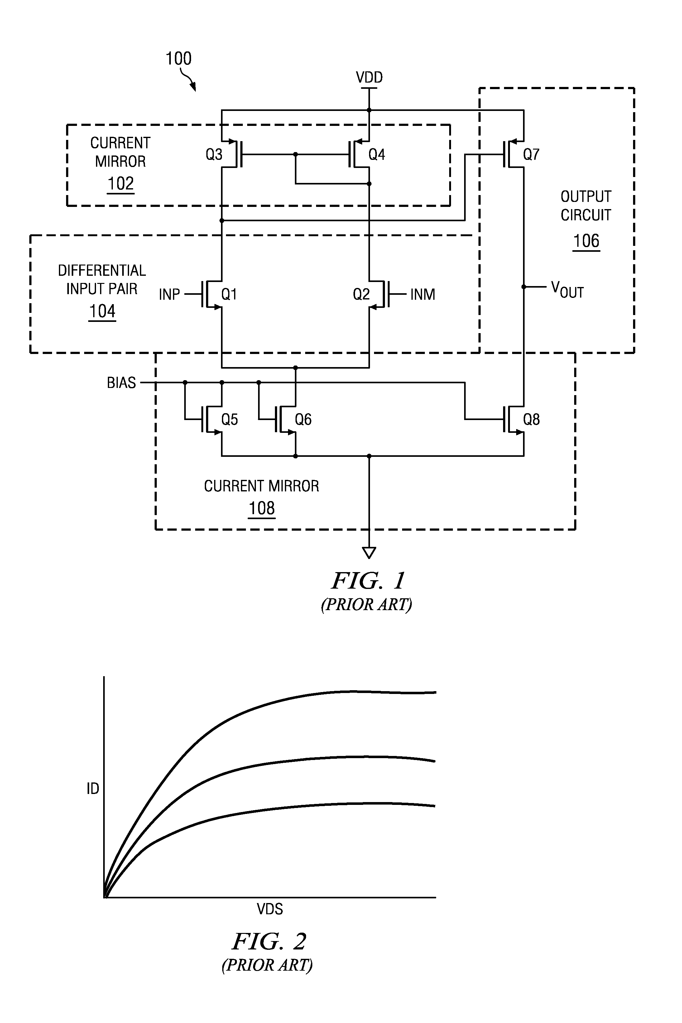 Differential input for ambipolar devices
