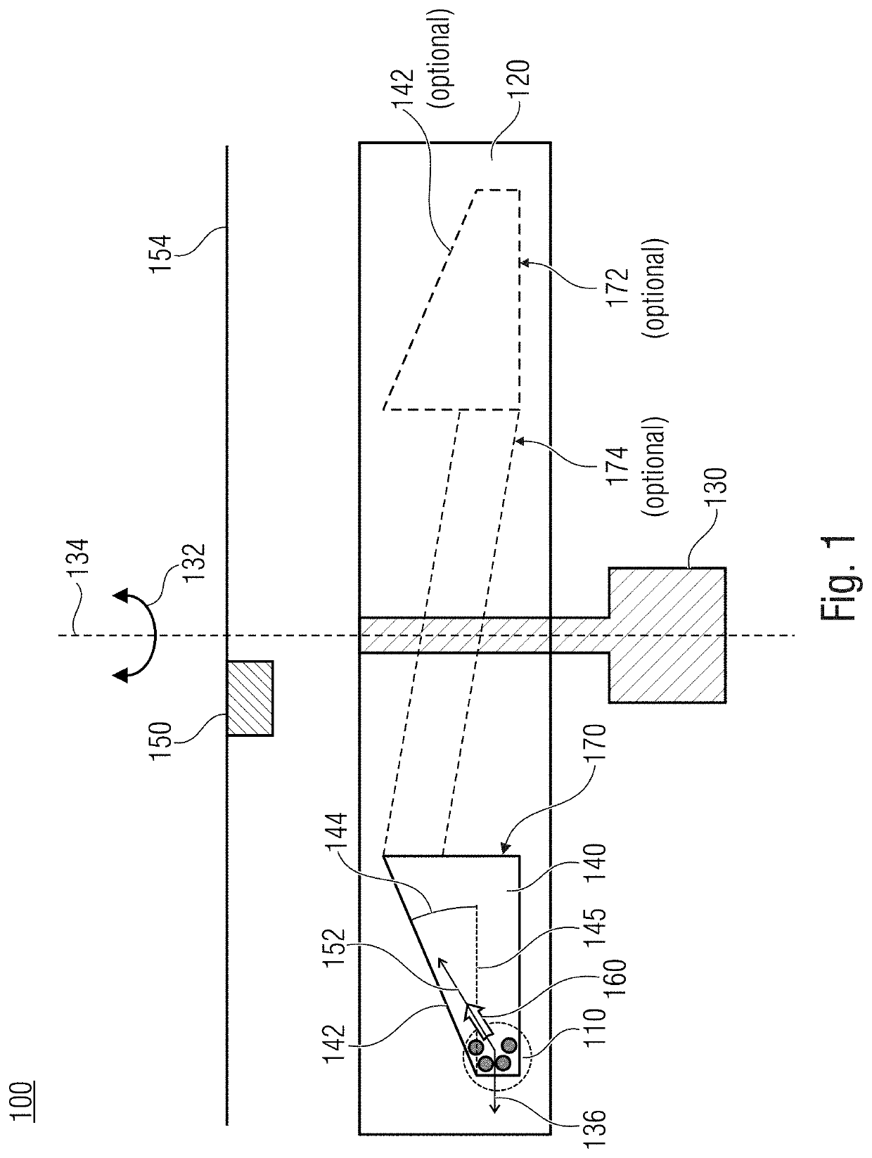 Apparatus and method for transporting magnetic particles