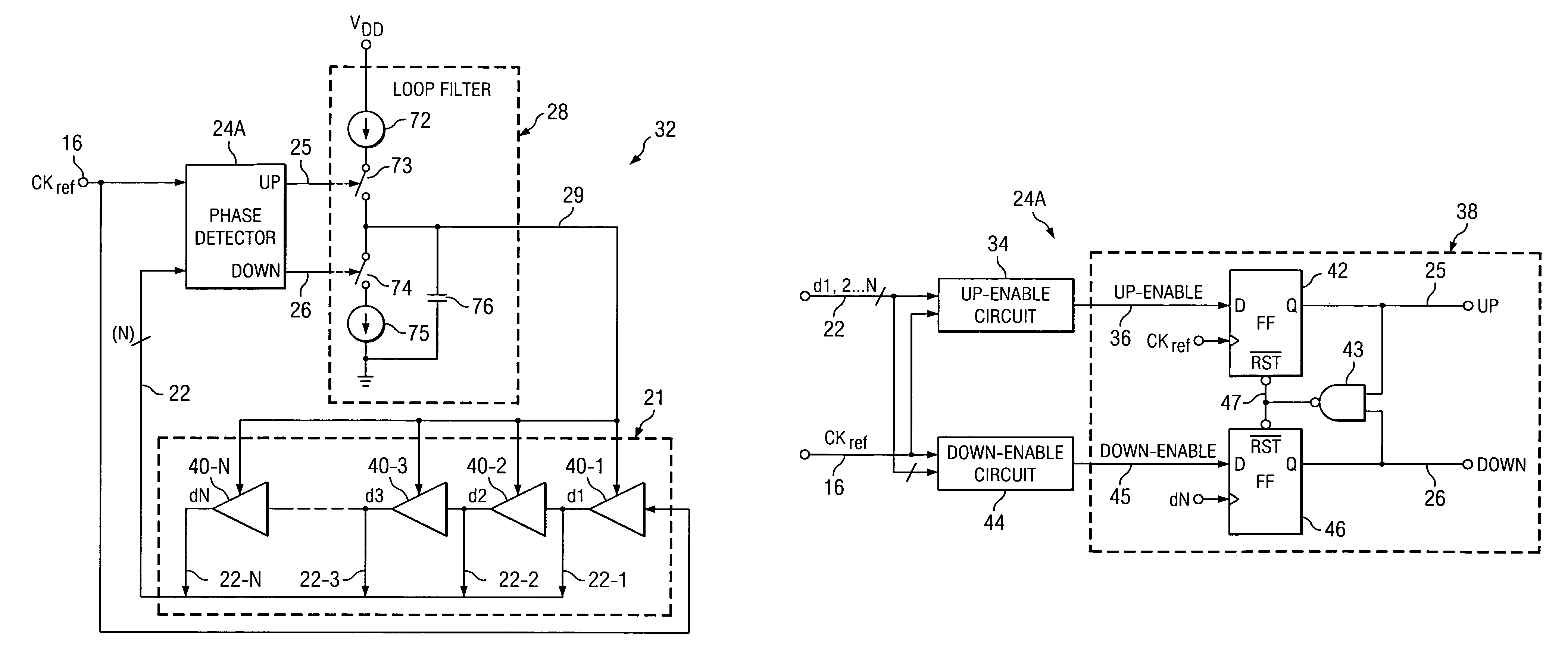 False-lock-free delay locked loop circuit and method