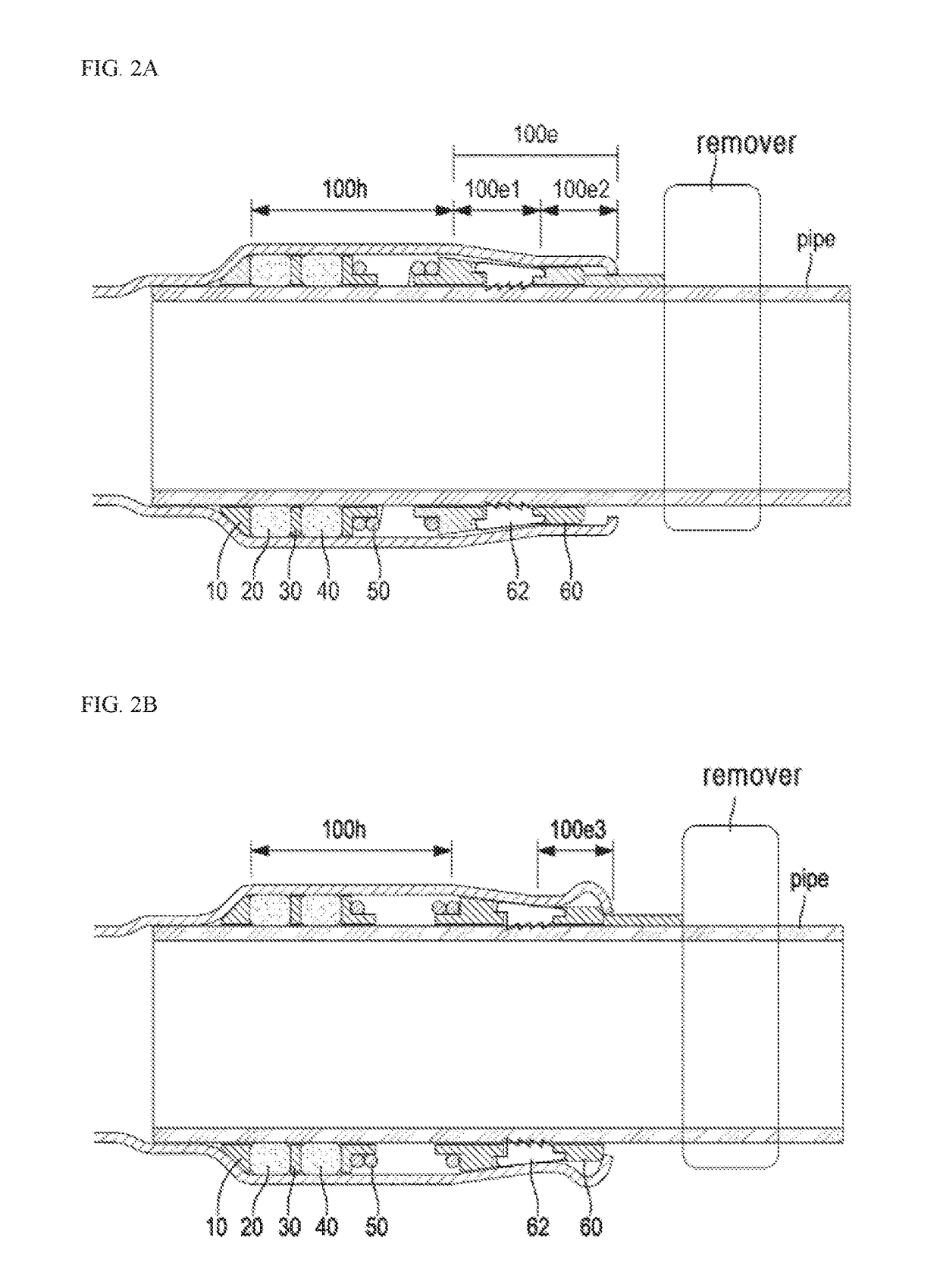 Pipe joint device and method for manufacturing the same