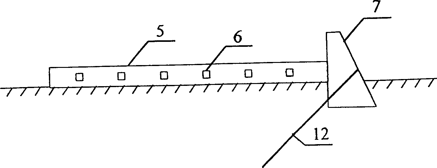 Whole forming method for cylindrical netting support with horizontal sliding structure