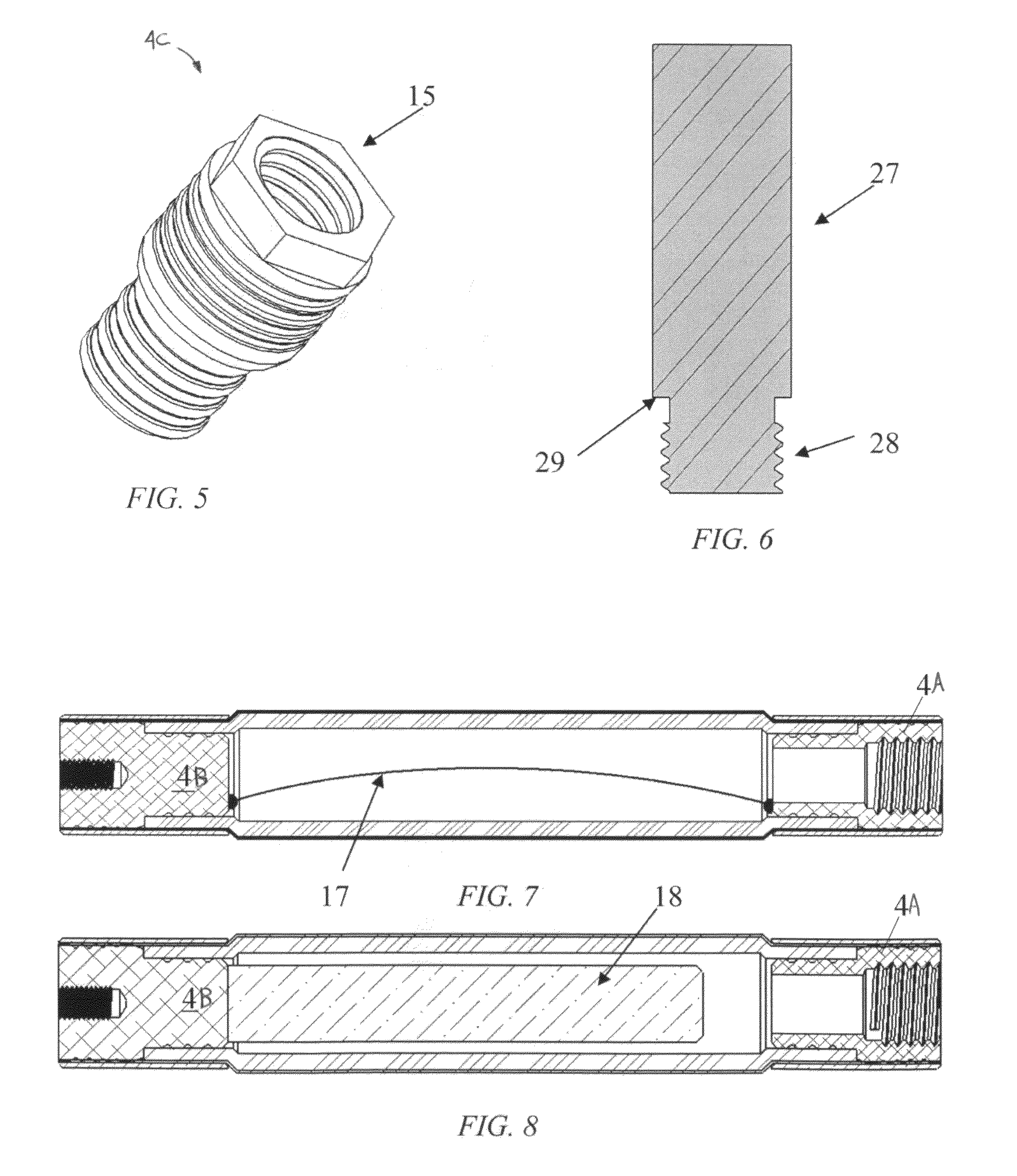 Fluidic artificial muscle actuator and swaging process therefor