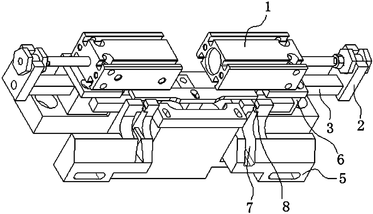 Water diversion core staggered material receiving device and method