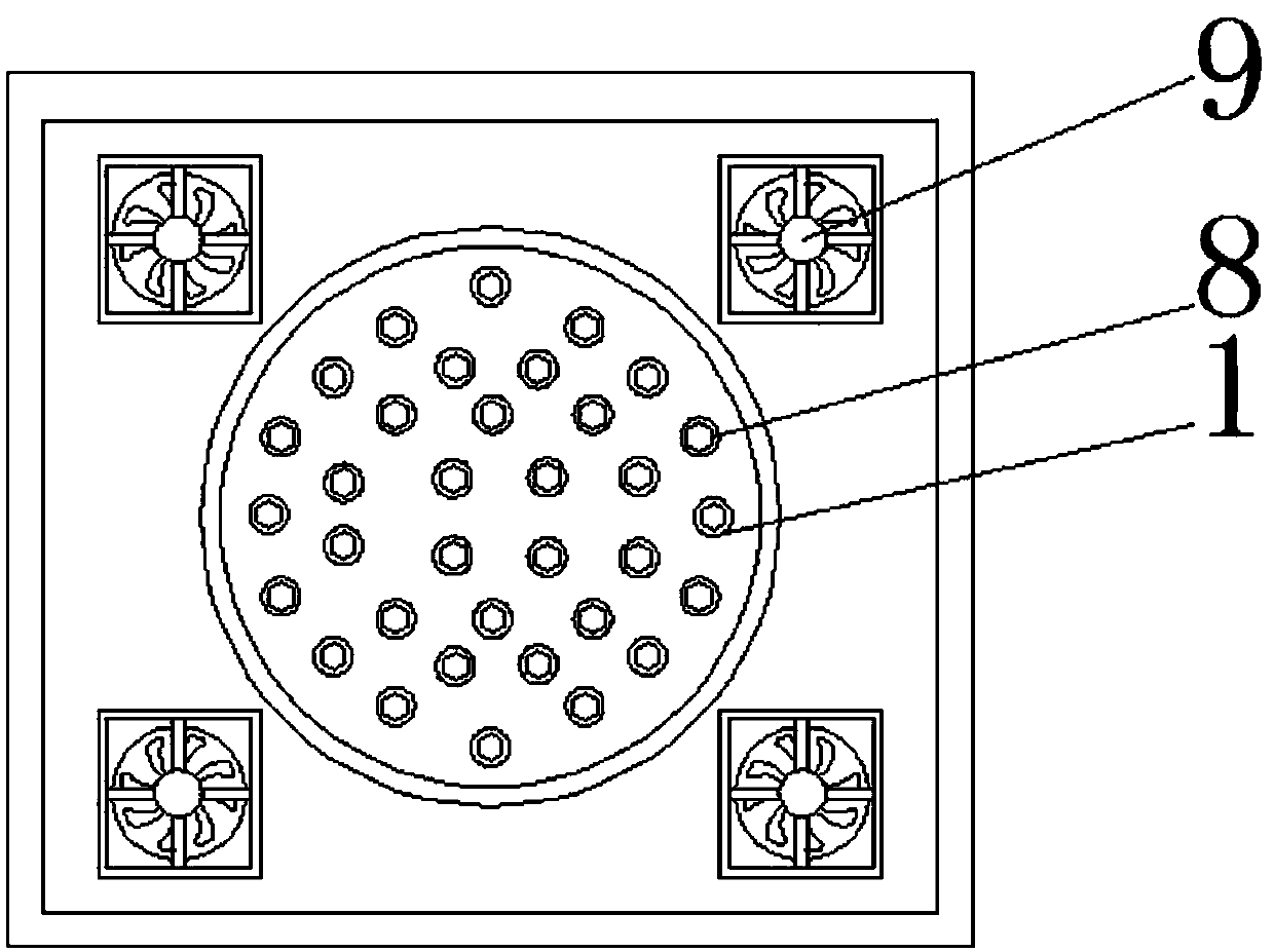 Spinneret plate for spandex production