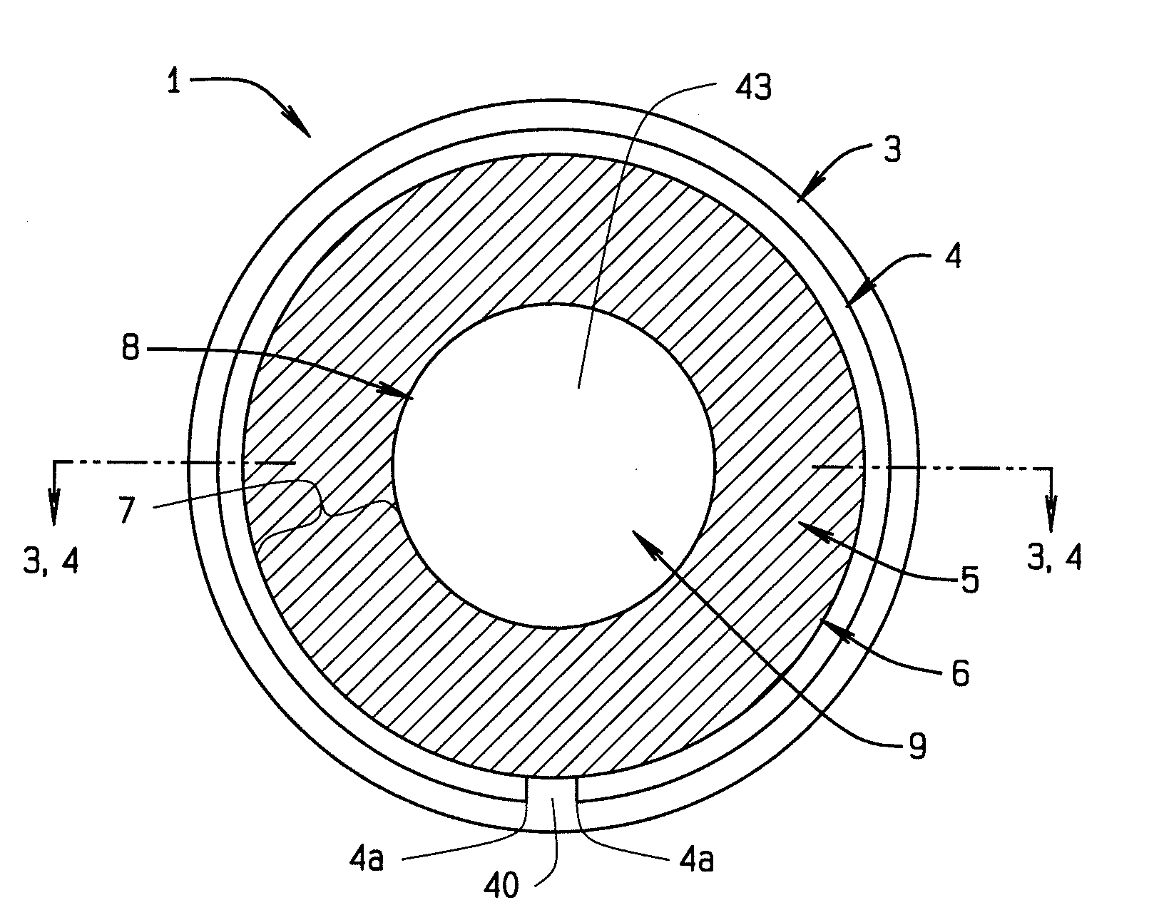 Dynamic multifocal contact lens