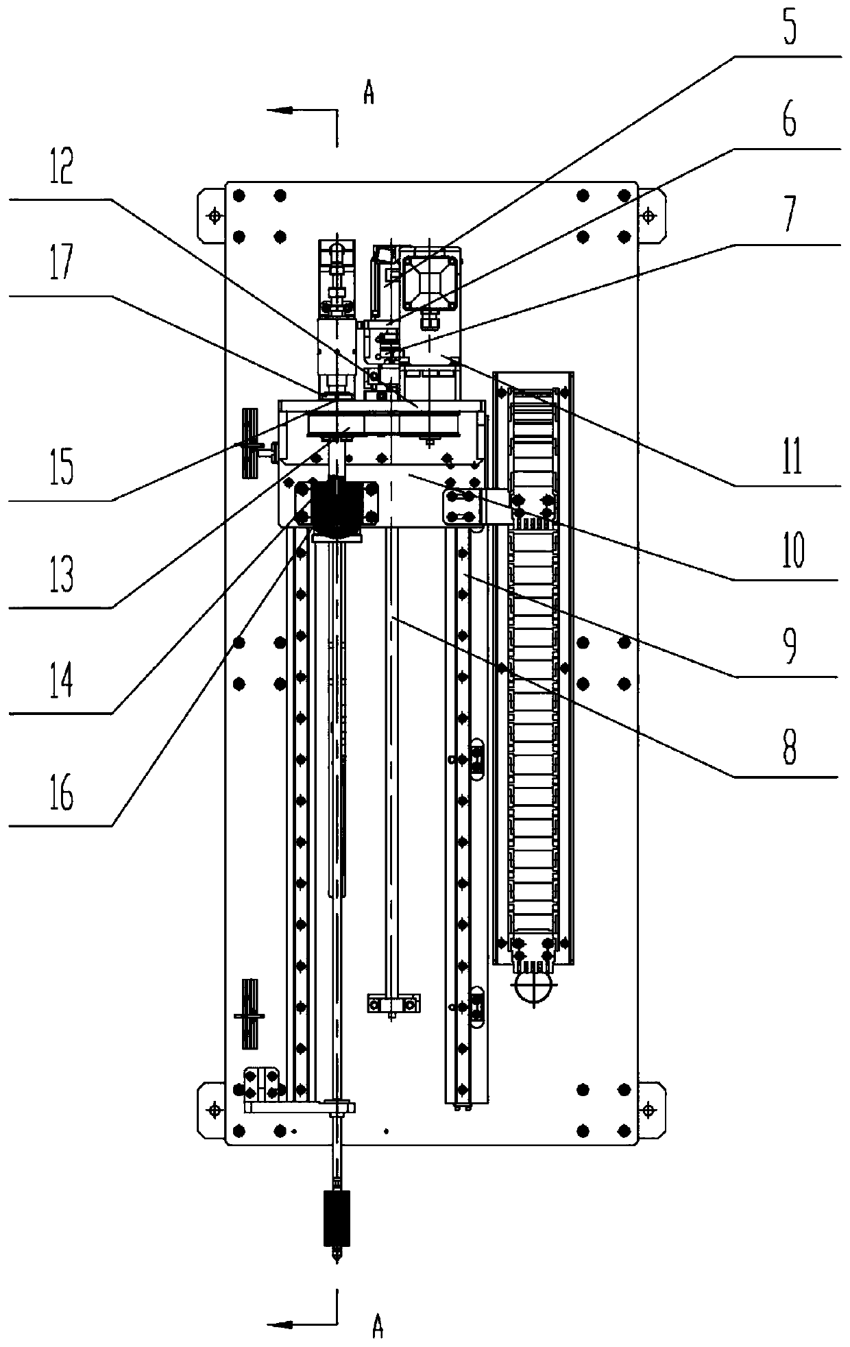 High-pressure rotary cleaning device