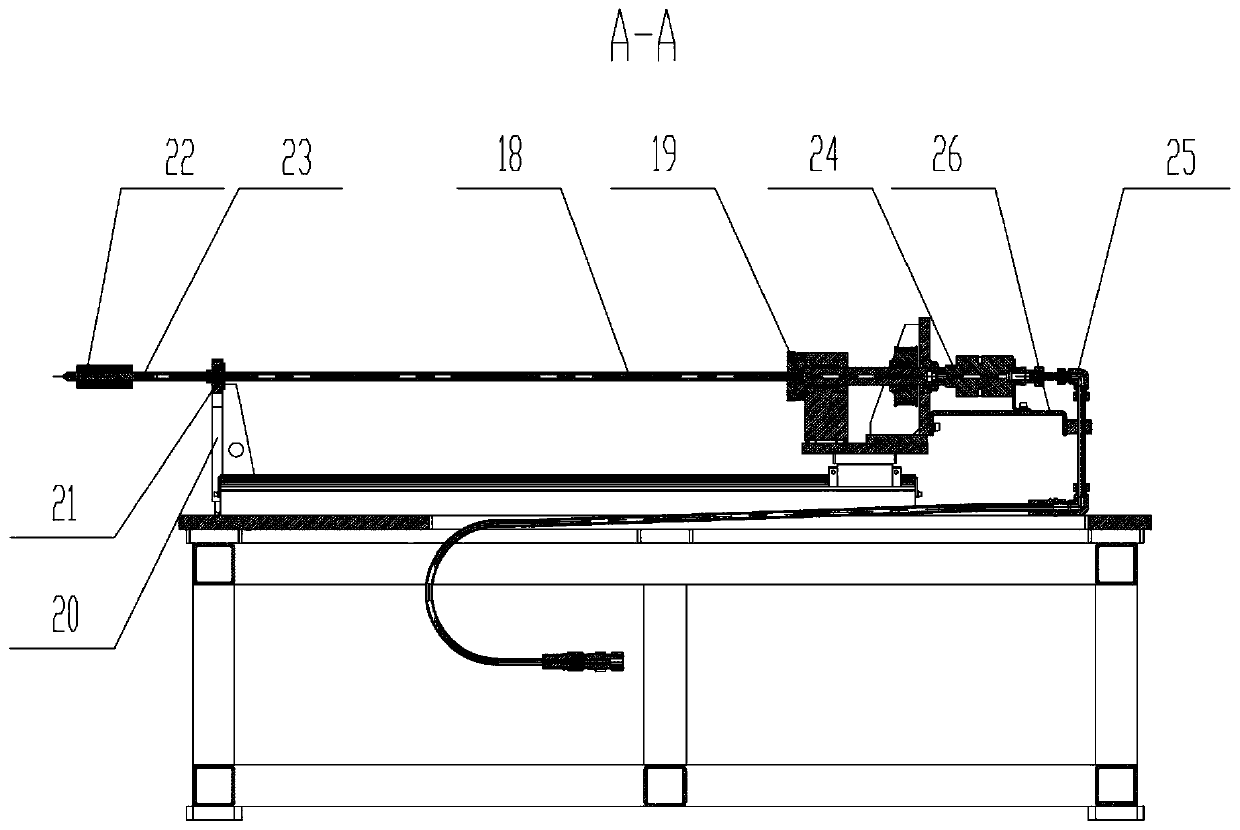 High-pressure rotary cleaning device