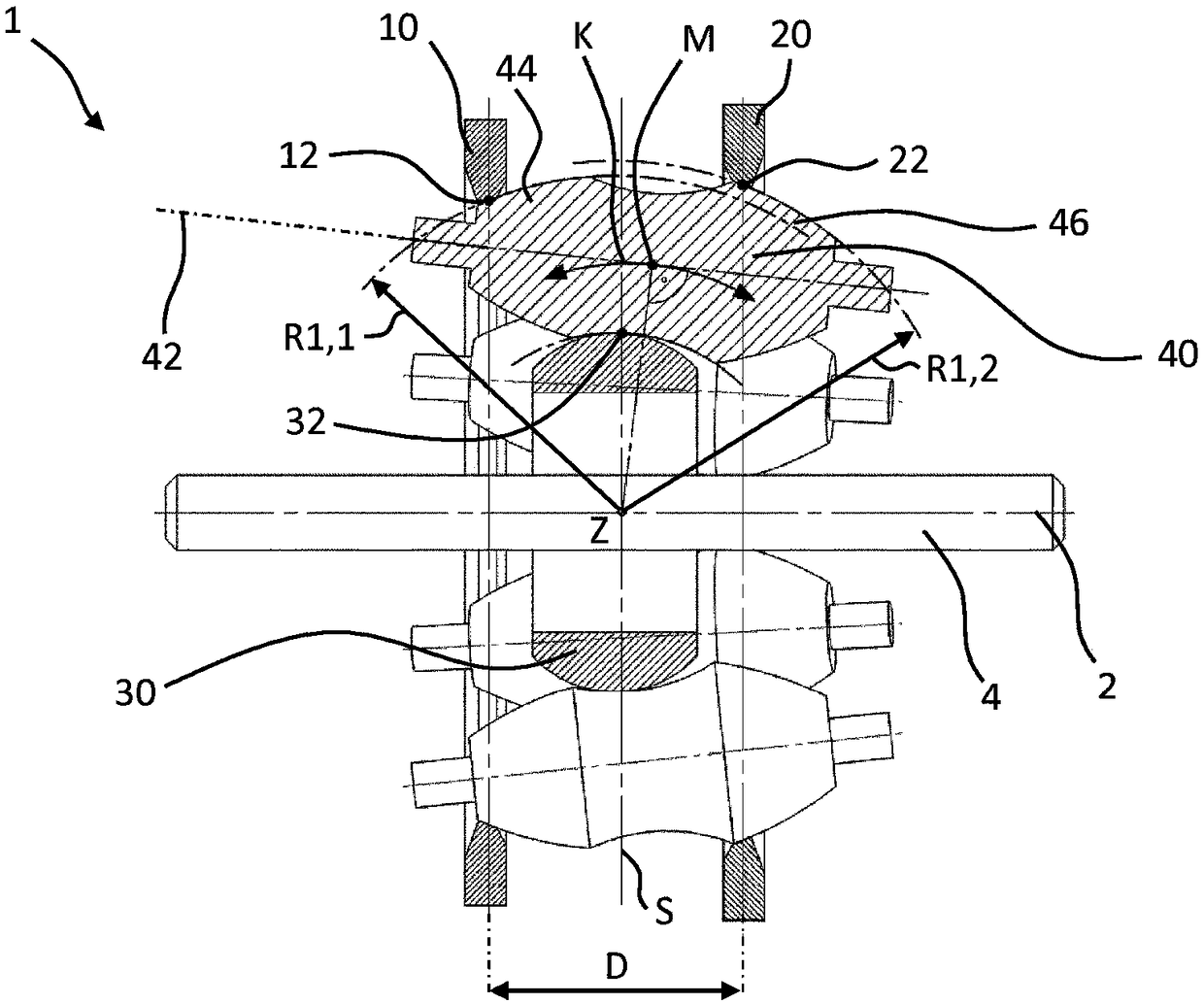 Continuously variable planetary gear mechanism