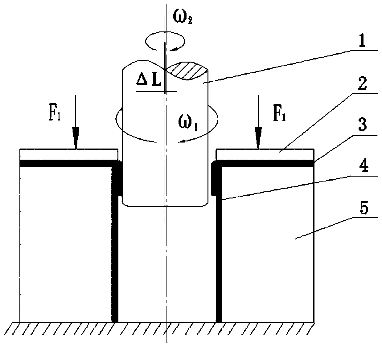 Method and device for plastic connection between metal pipe and plate