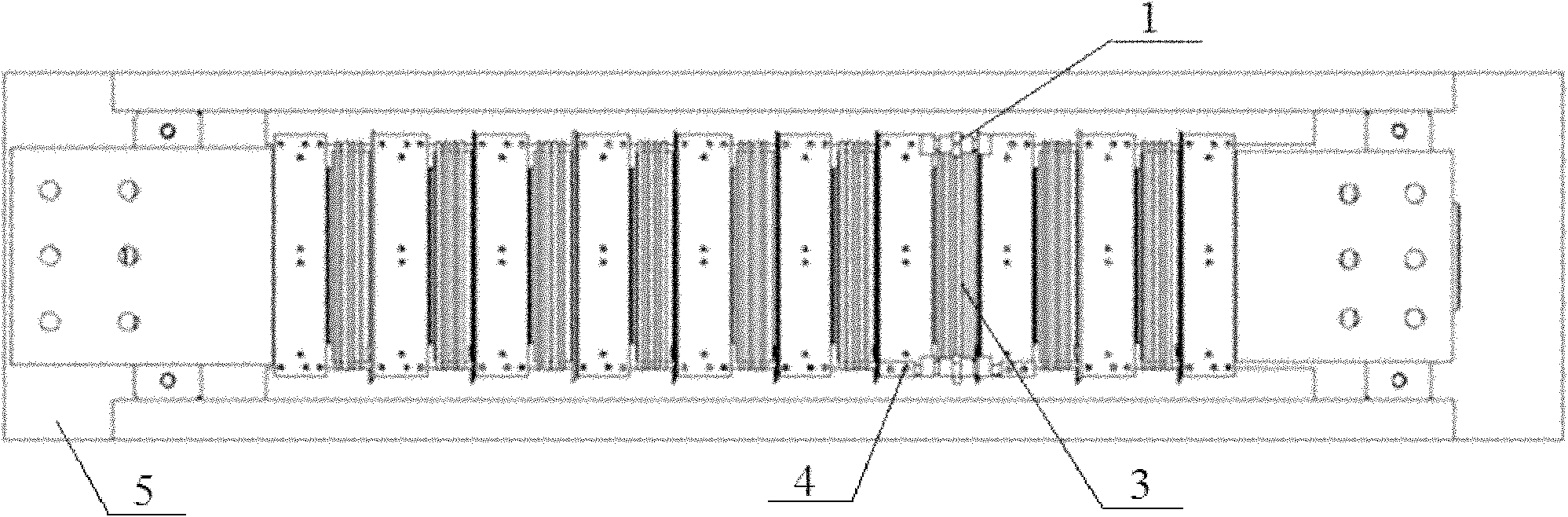 Detaching device for thyristor of converter valve