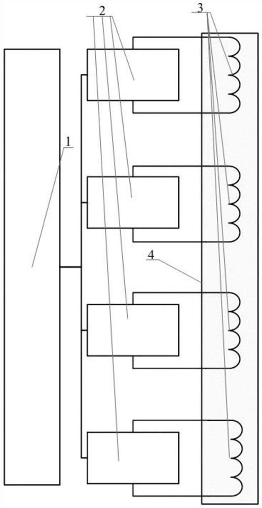 A separable induction heating furnace using hybrid spwm modulation technology