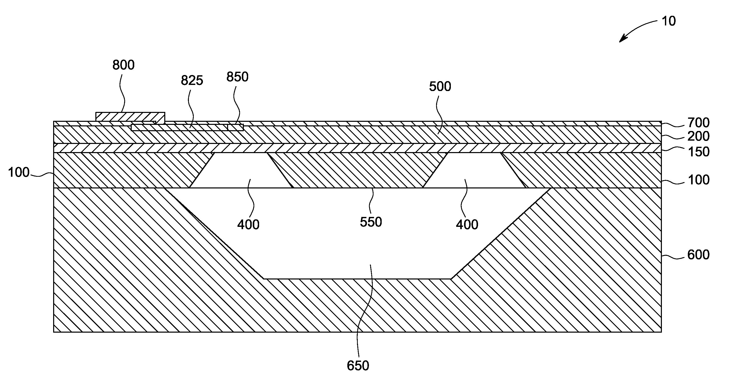 Device for measuring environmental forces and method of fabricating the same