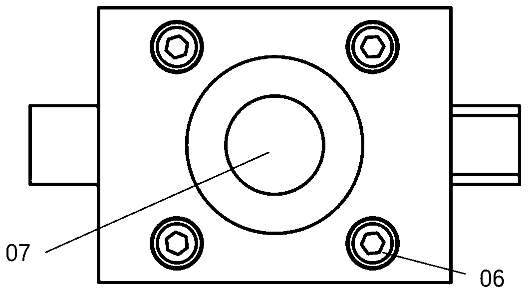 Transmission mode electrochemical in-situ optical testing device