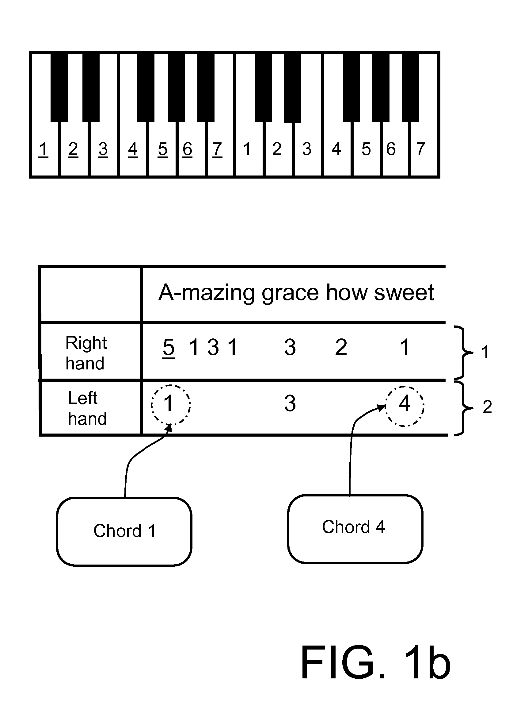 Apparatus and method of teaching musical notation