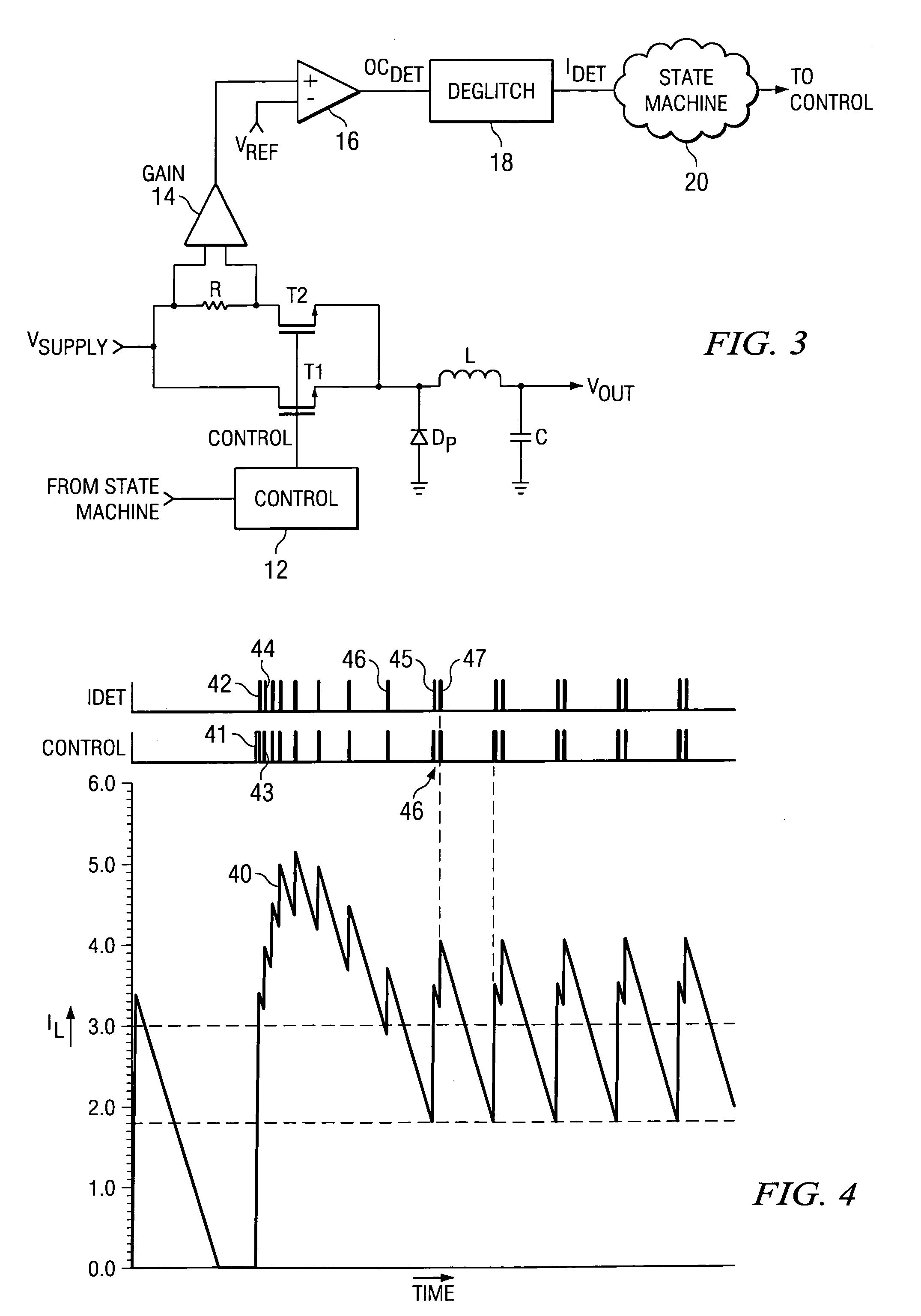 Current limit with adaptive cycle skipping for switching regulators