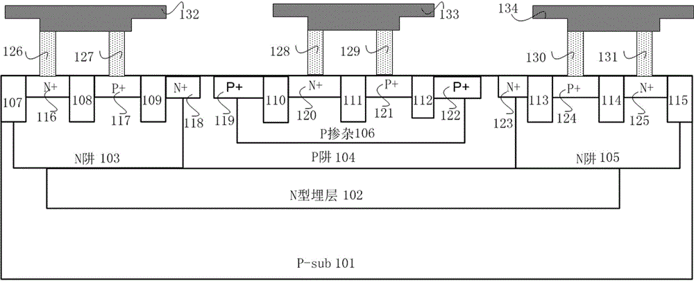 A high voltage esd protection device with small hysteresis scr structure of zener breakdown