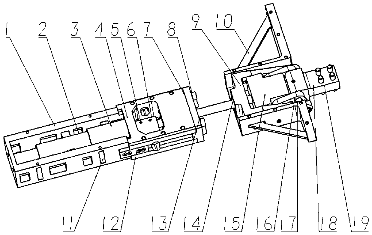 Helicopter rotor blade variable anhedral blade tip driving mechanism based on centrifugal mass block
