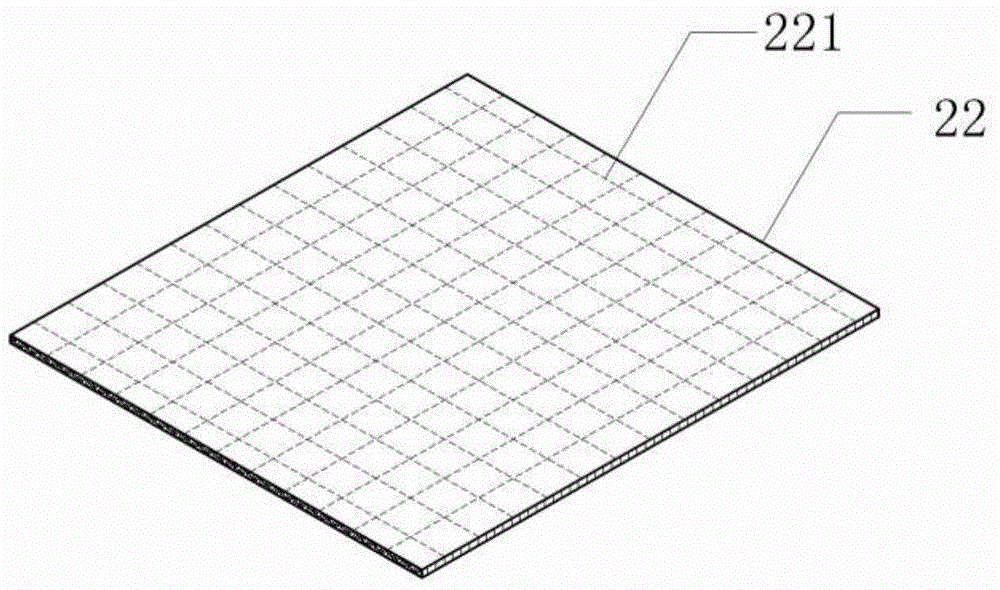 A healthy and environment-friendly biomass mattress provided with a loofah sponge functional layer