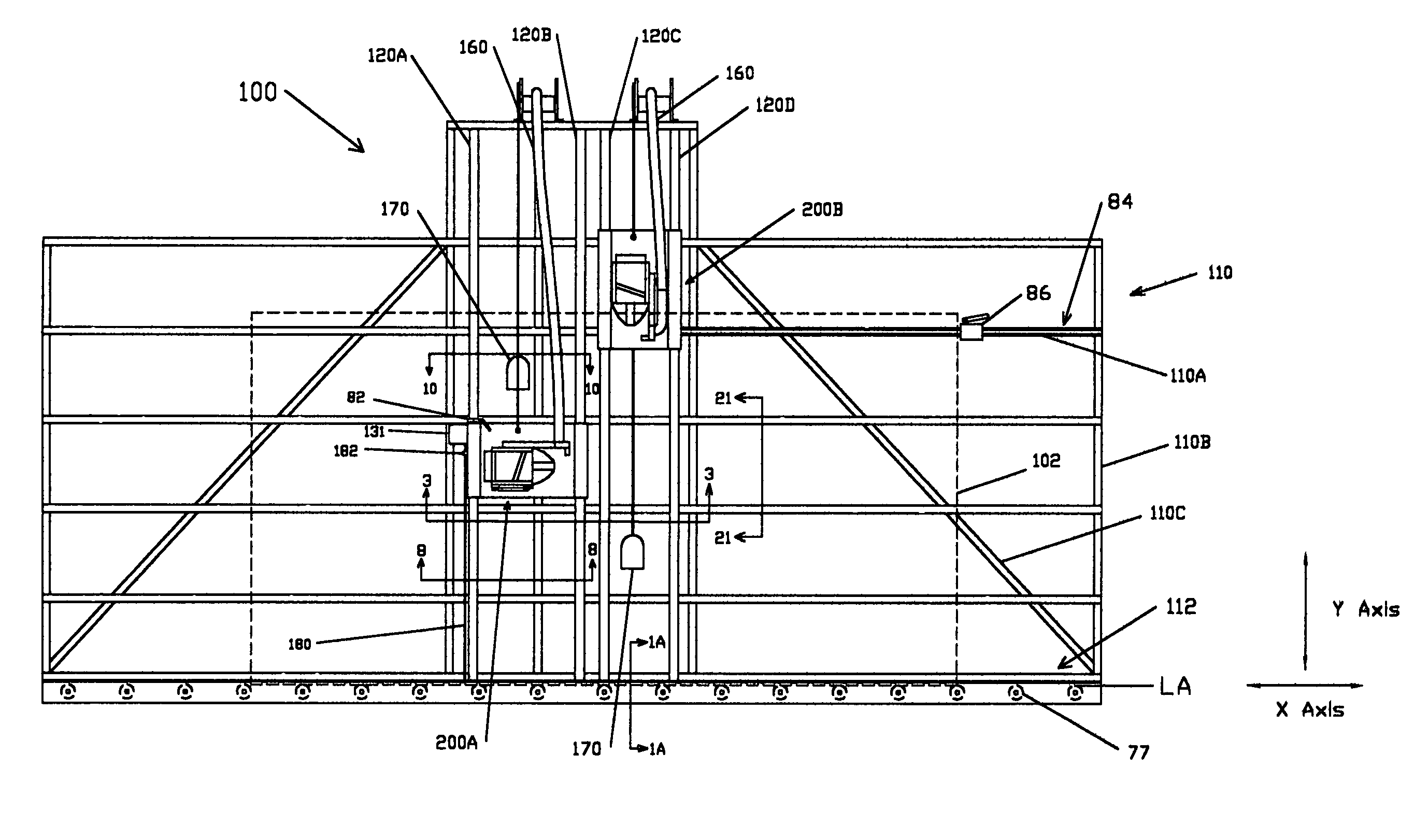 Multi-axis panel saw