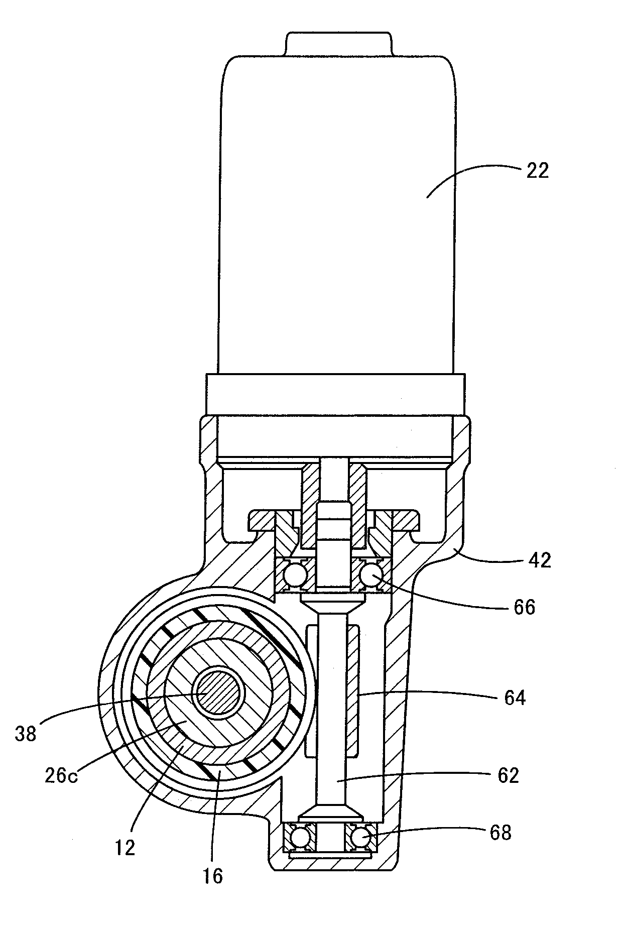 Resin gear for electric power steering apparatus and electric power steering apparatus equipped with the same