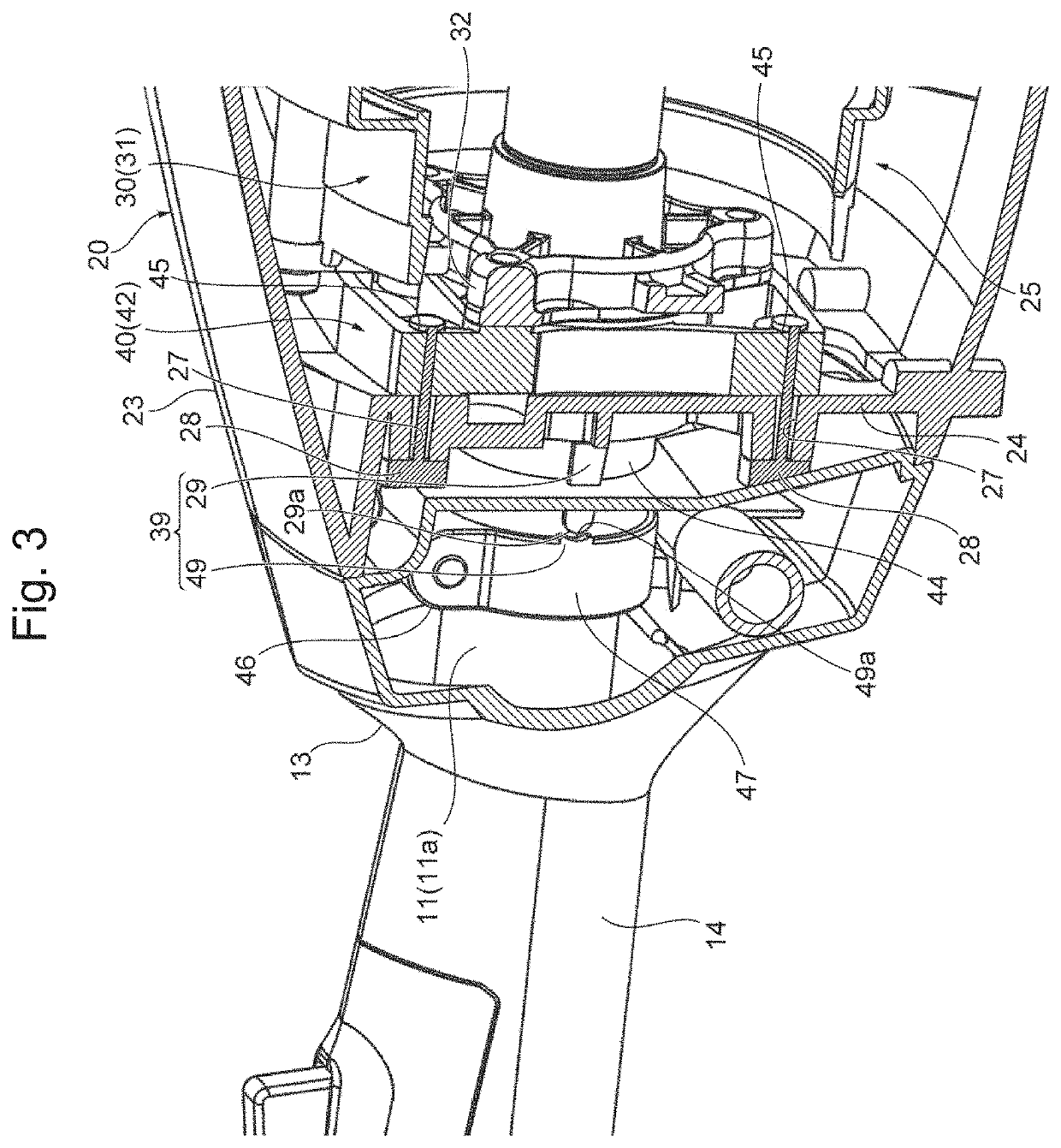 Electric working machine and method for assembling the same