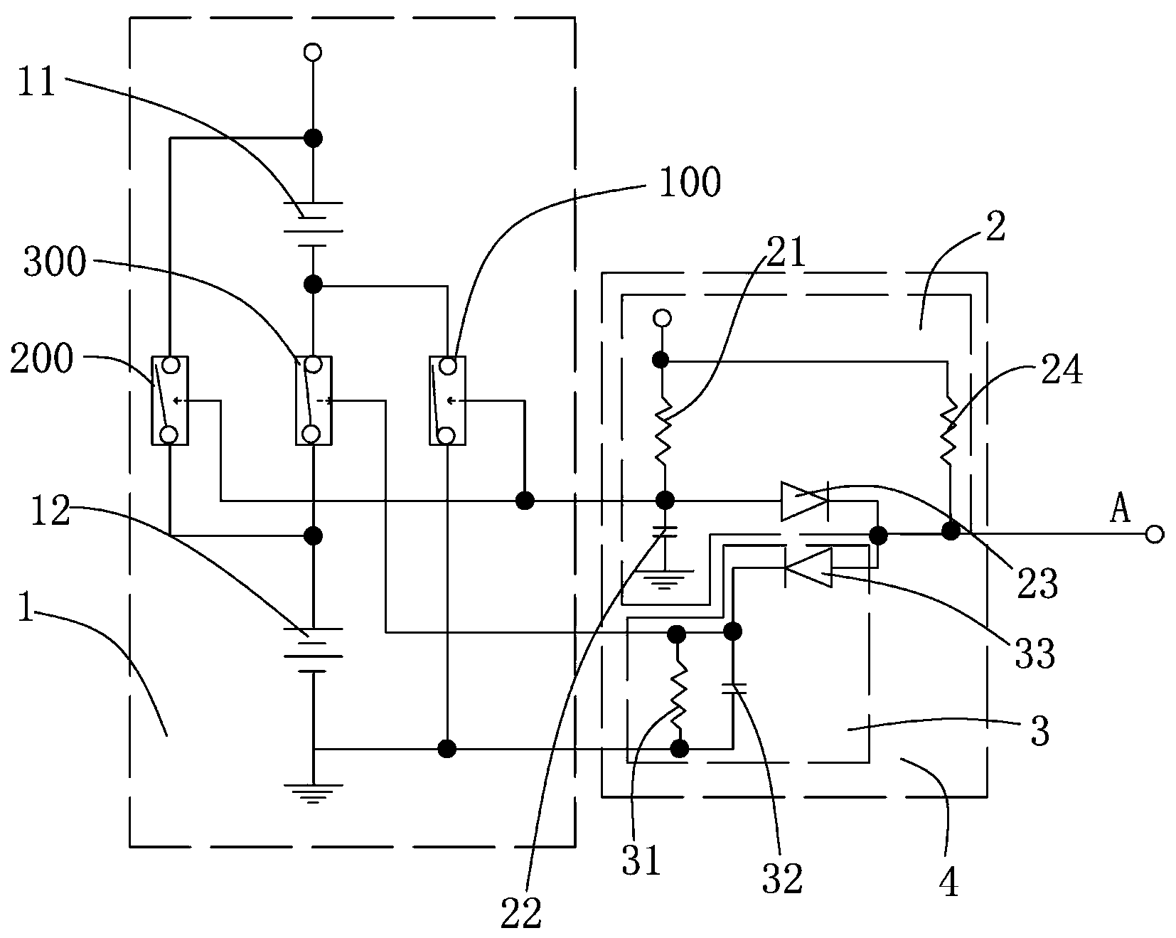 Logic timing control circuit and parallel charging and serial discharging control circuit