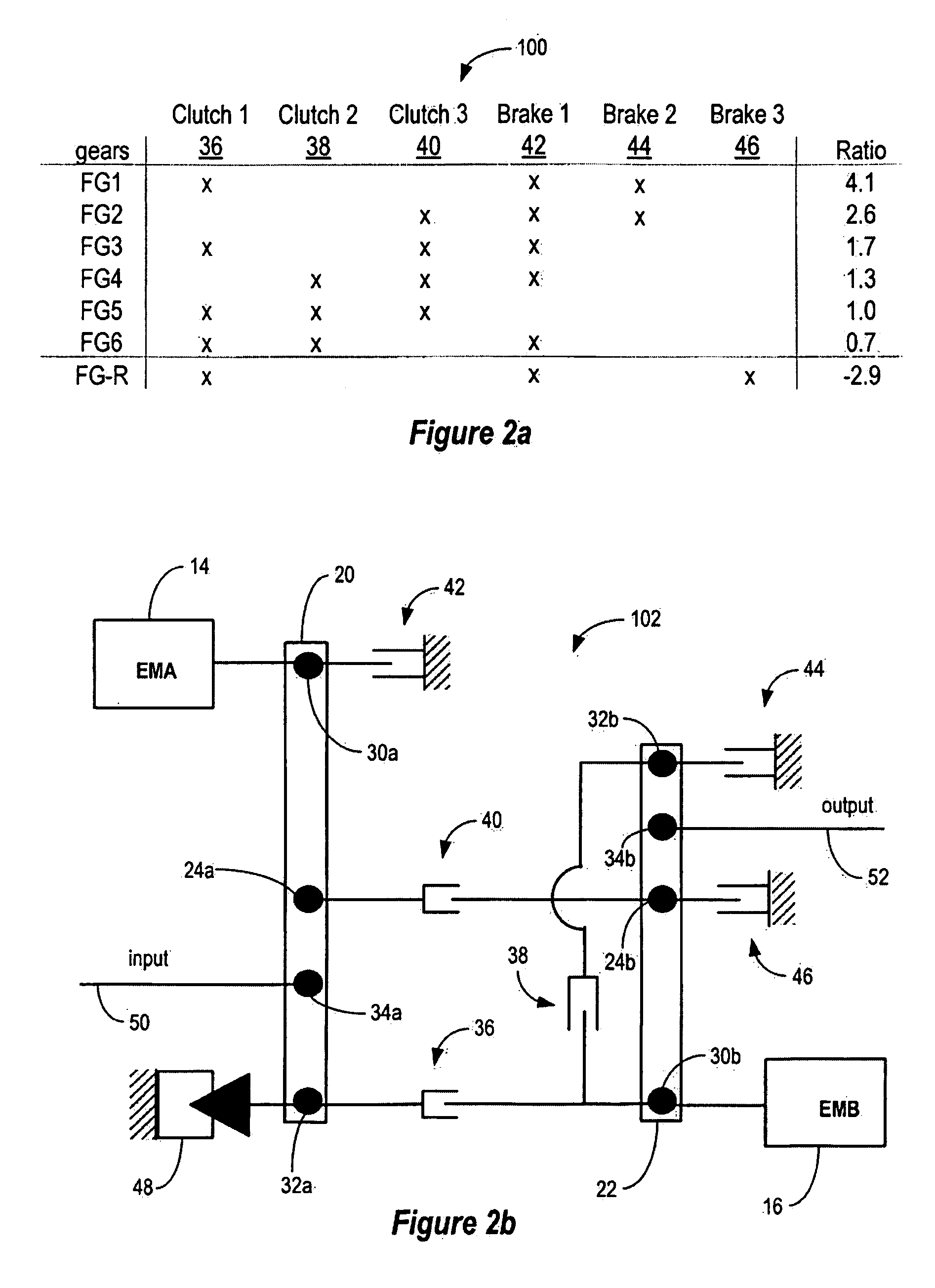 Semi-power split hybrid transmission with multiple modes and fixed gears