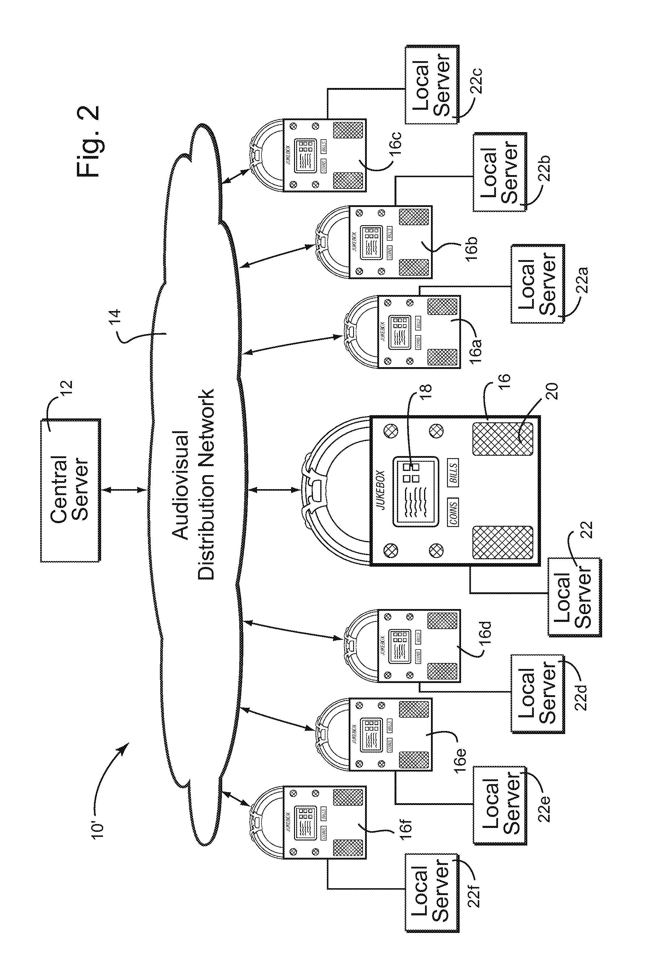 Digital downloading jukebox system with user-tailored music management, communications, and other tools