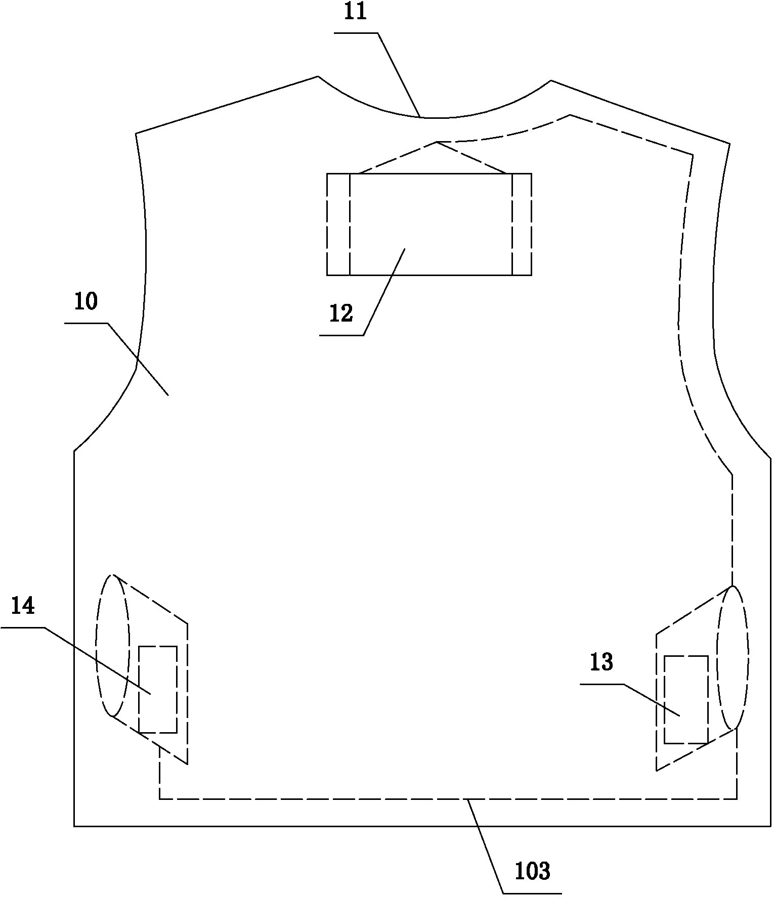 Heat preserving waistcoat capable of heating