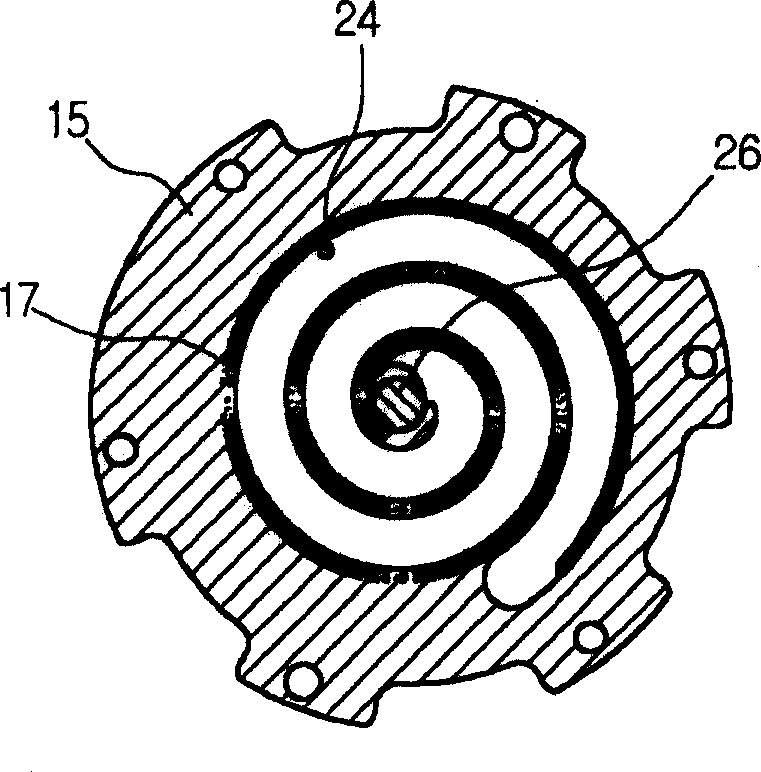 Variable capacity scroll compressor