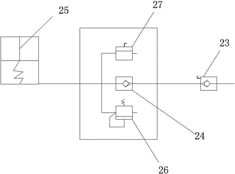 Mining hydraulic supporting device