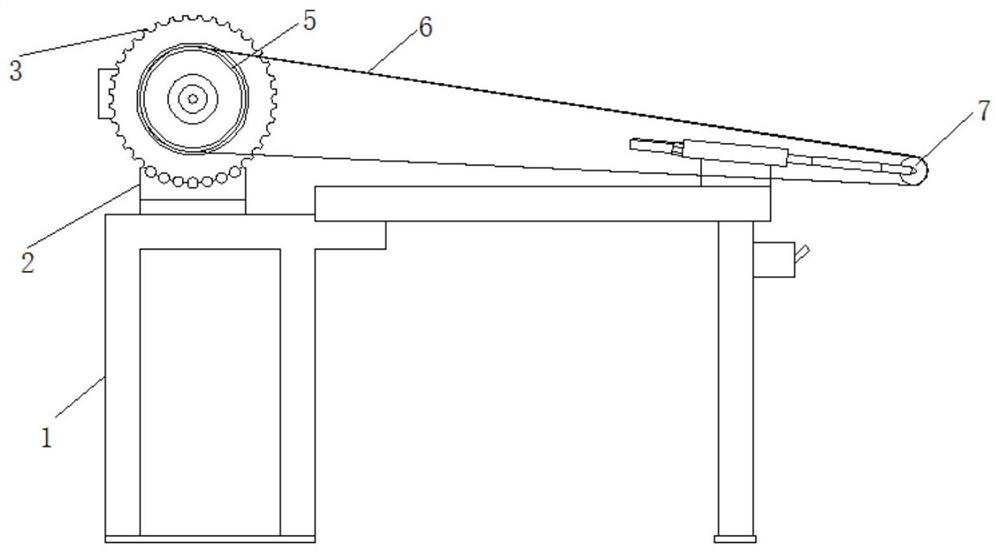 Small-angle-position polishing machine