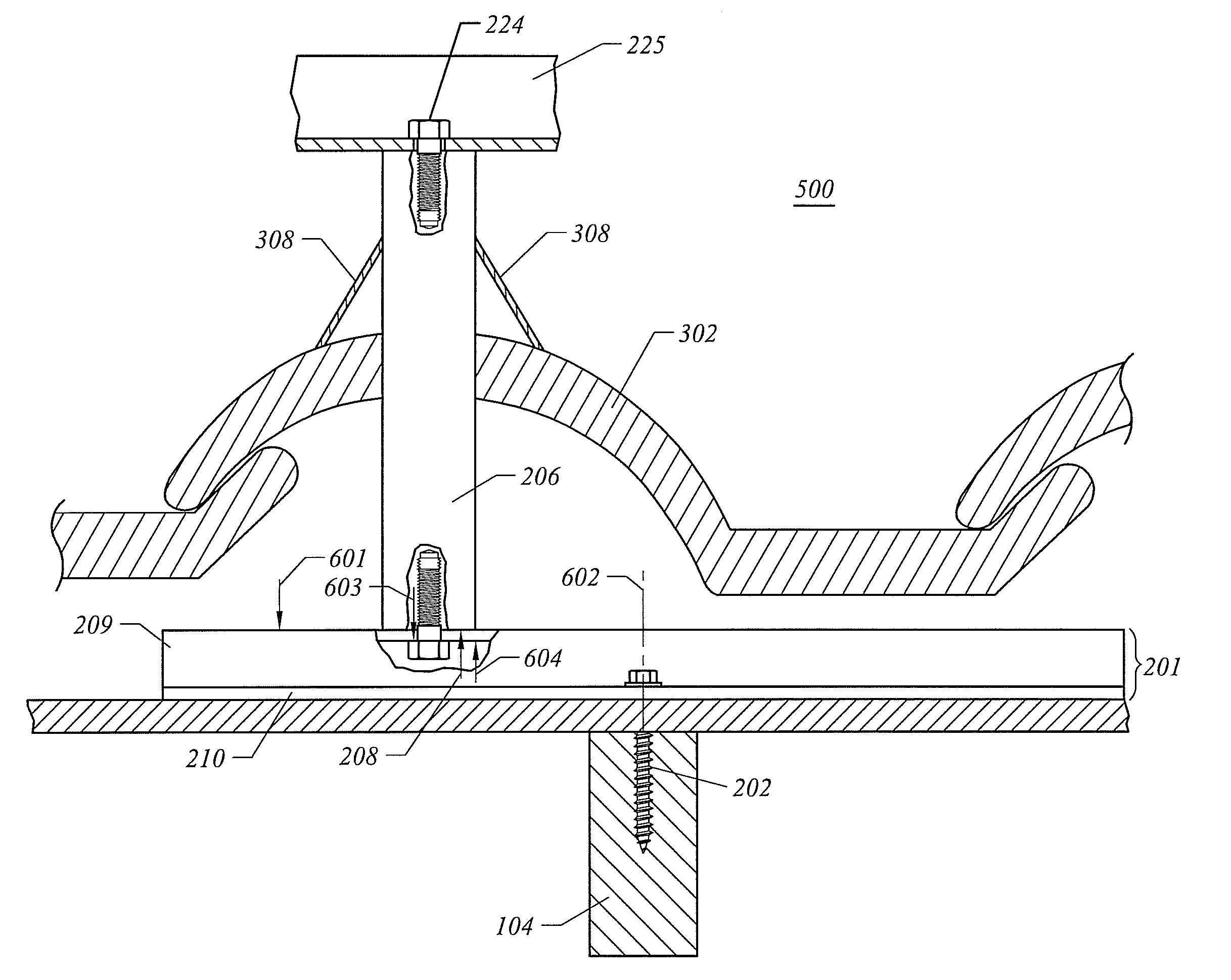 Roof support apparatus for solar panels