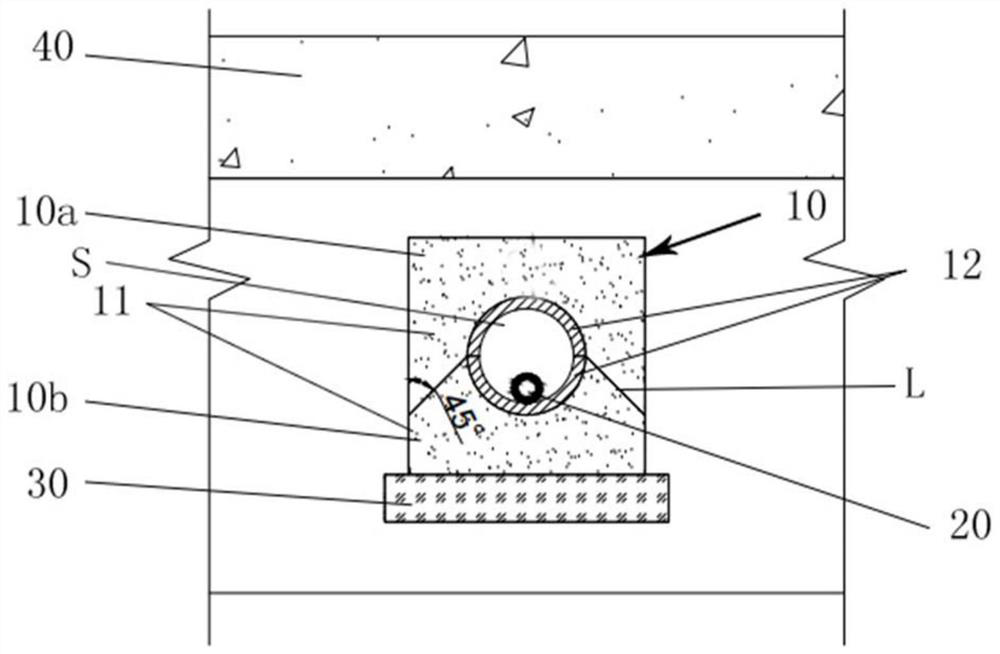 Pipeline protection assembly and pipeline protection device