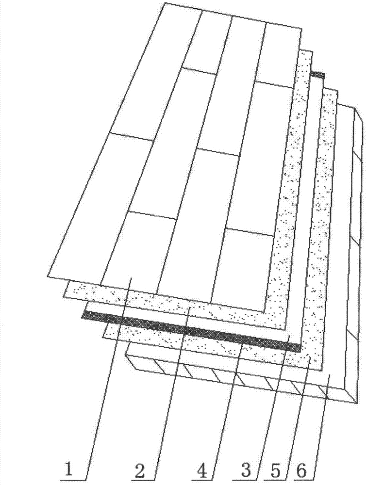 Three-layer solid wood composite electric heating floor and manufacturing method thereof